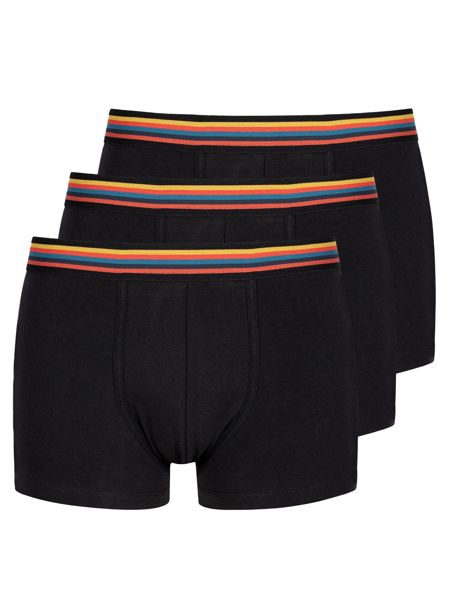 Shop Paul Smith Pack Of Three Boxers In Black