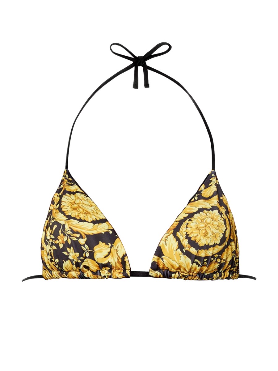 VERSACE TOP BIKINI CON STAMPA BAROCCA