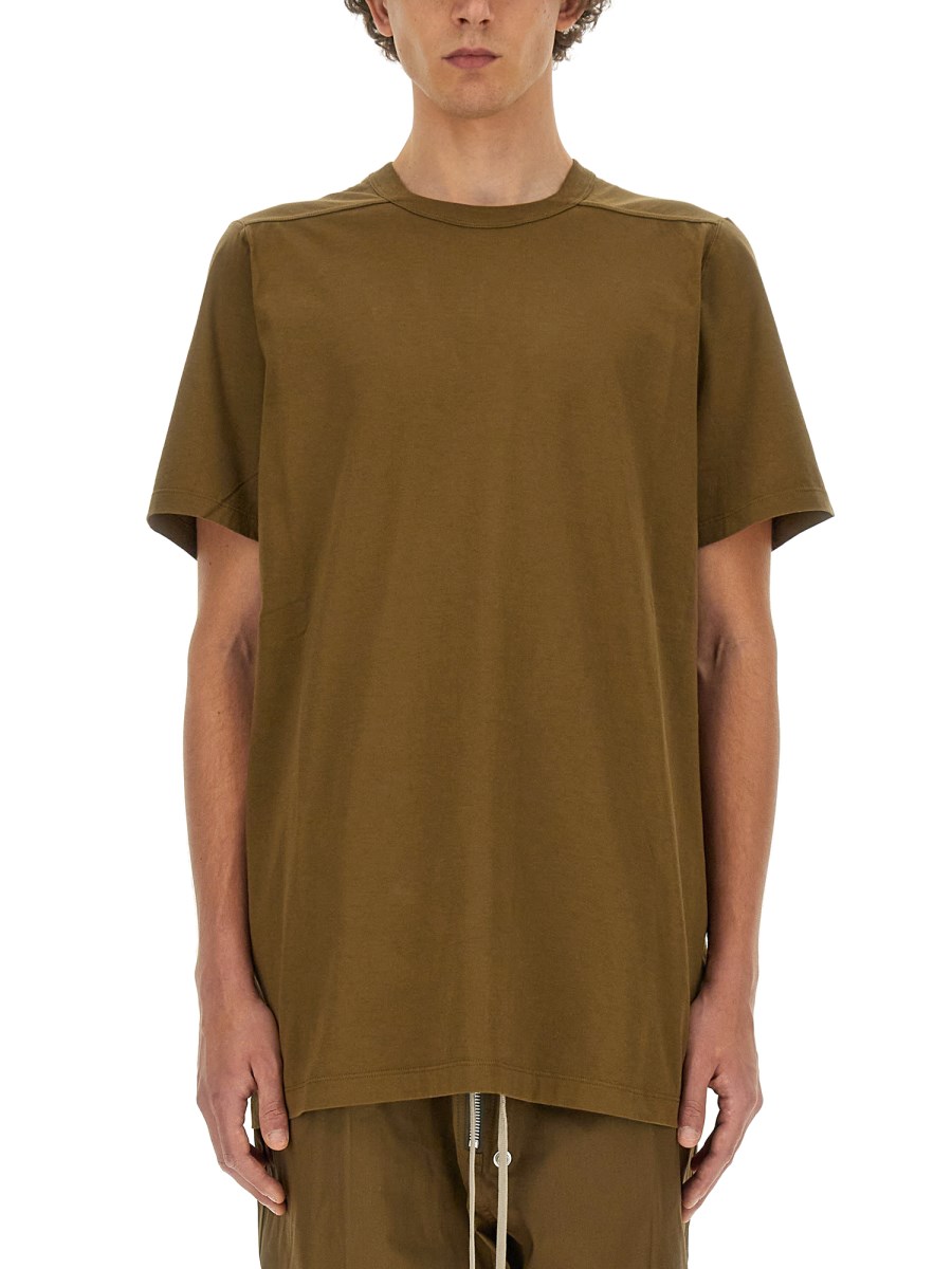 RICK OWENS T-SHIRT IN COTONE