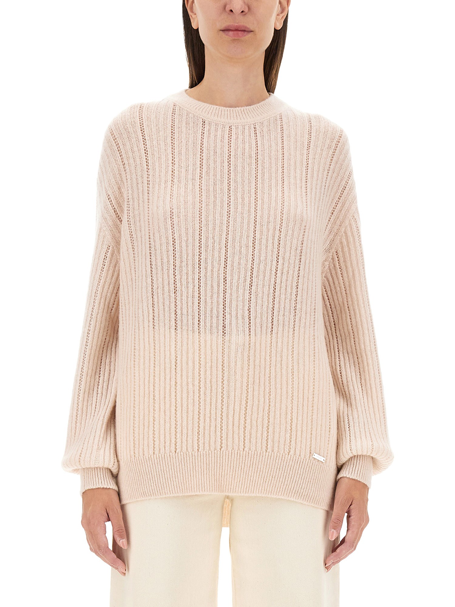 Shop Kiton Cashmere Sweater In Beige