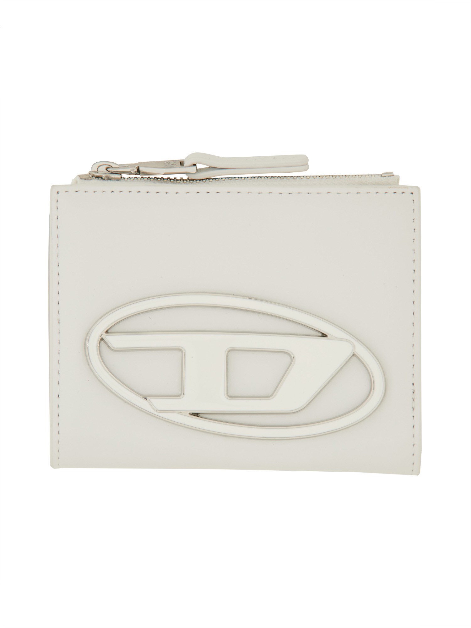 Diesel Wallet With Logo In White