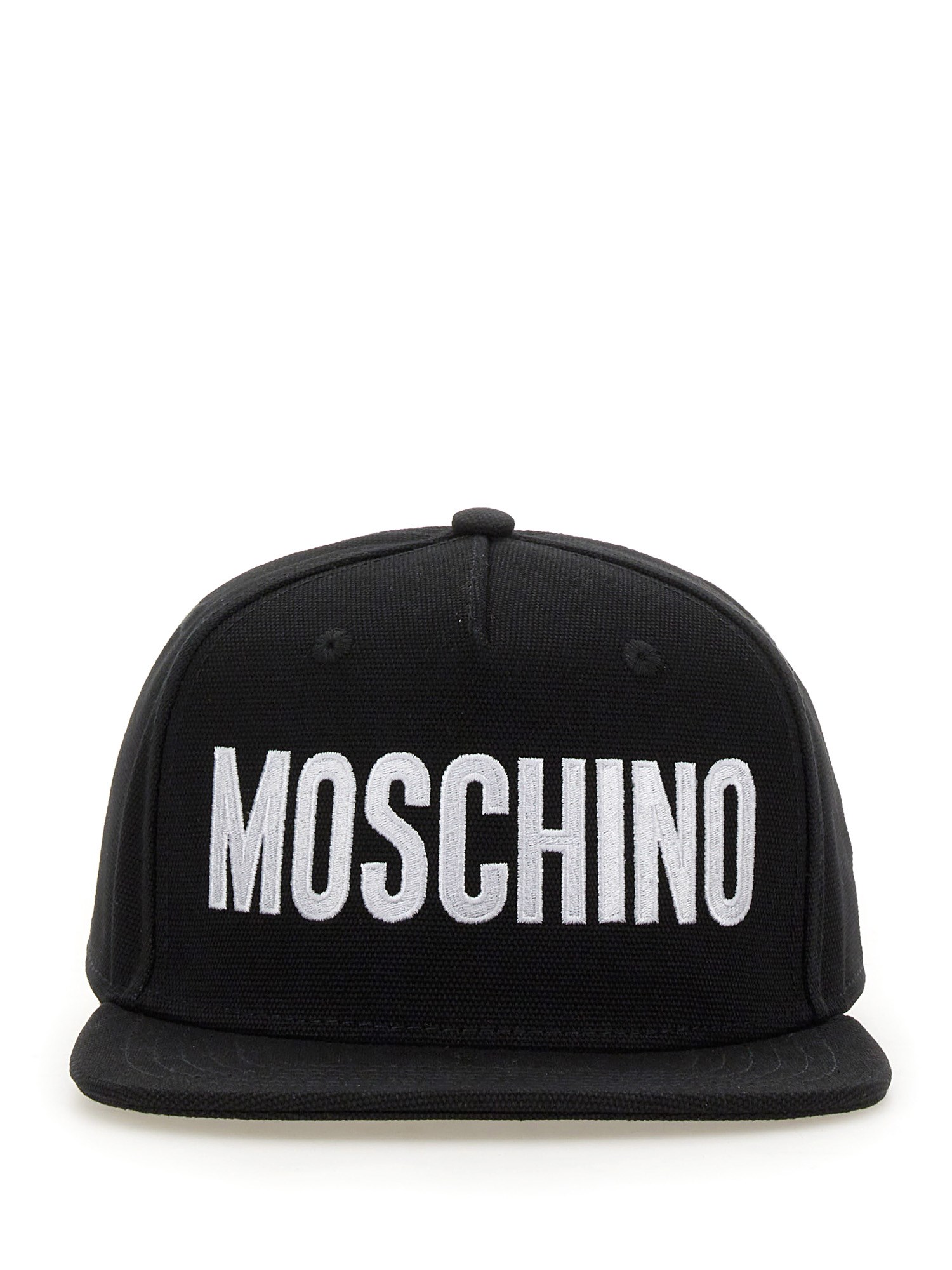 Shop Moschino Baseball Cap In Black