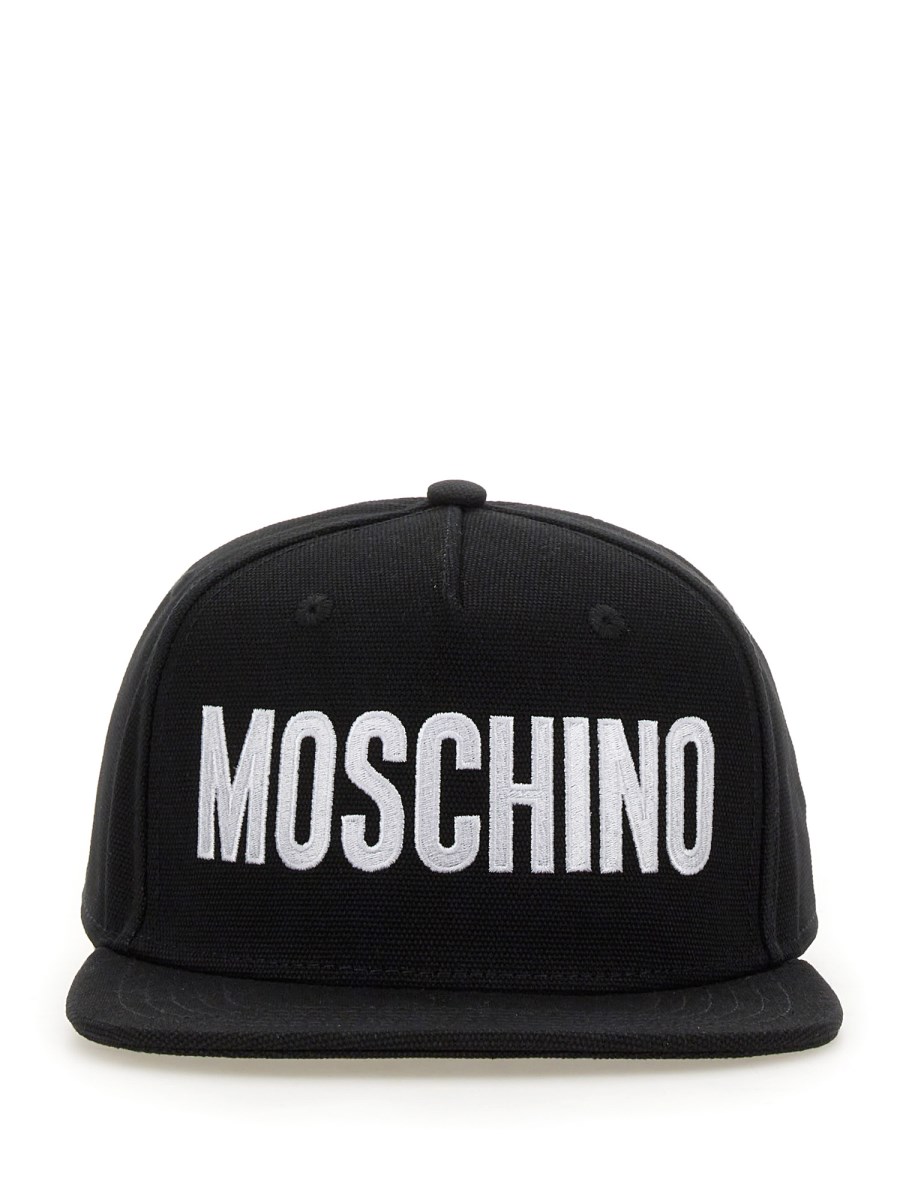 MOSCHINO CAPPELLO DA BASEBALL CON LOGO LETTERING