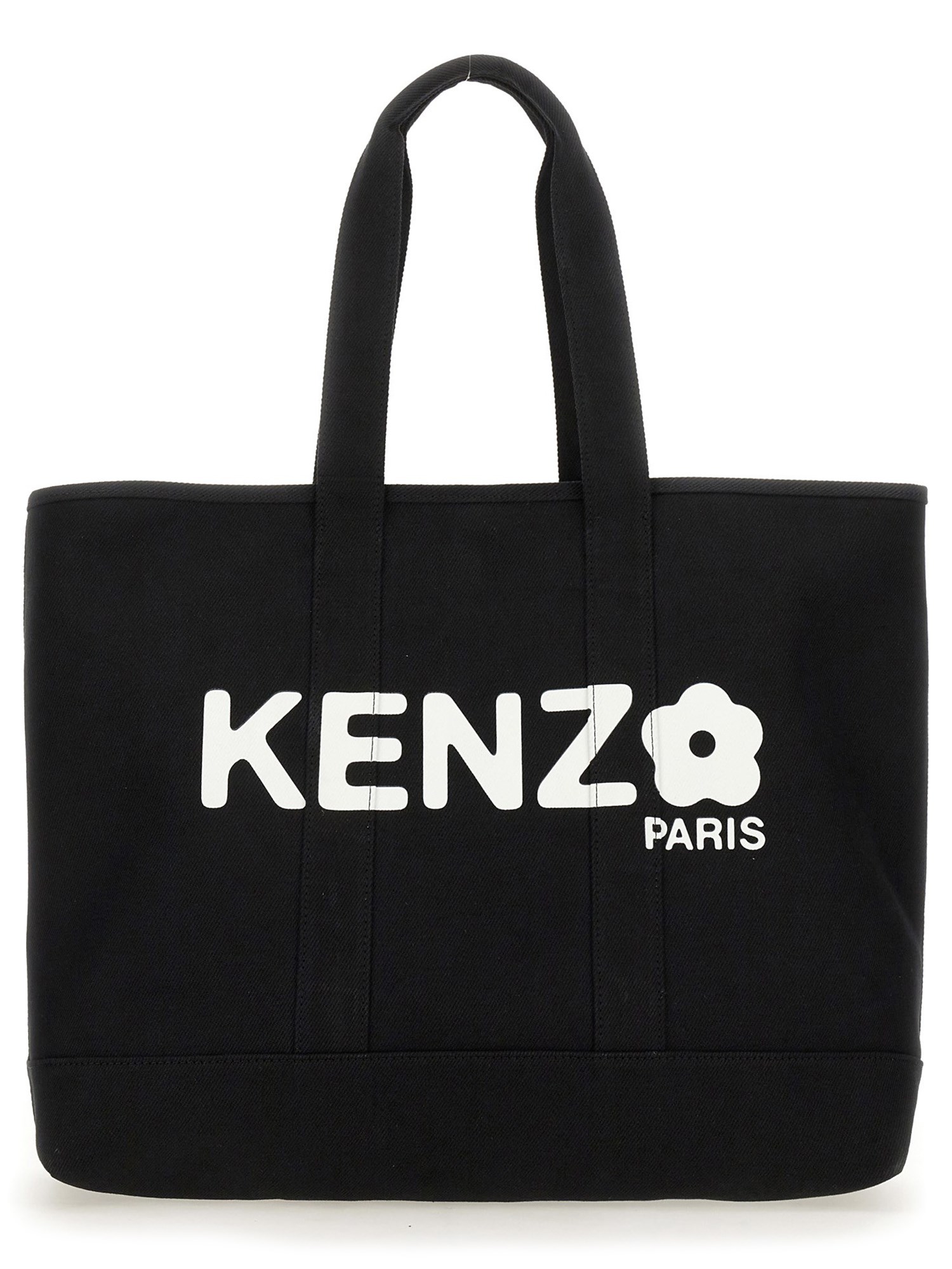 Shop Kenzo "utility" Tote Bag In Black