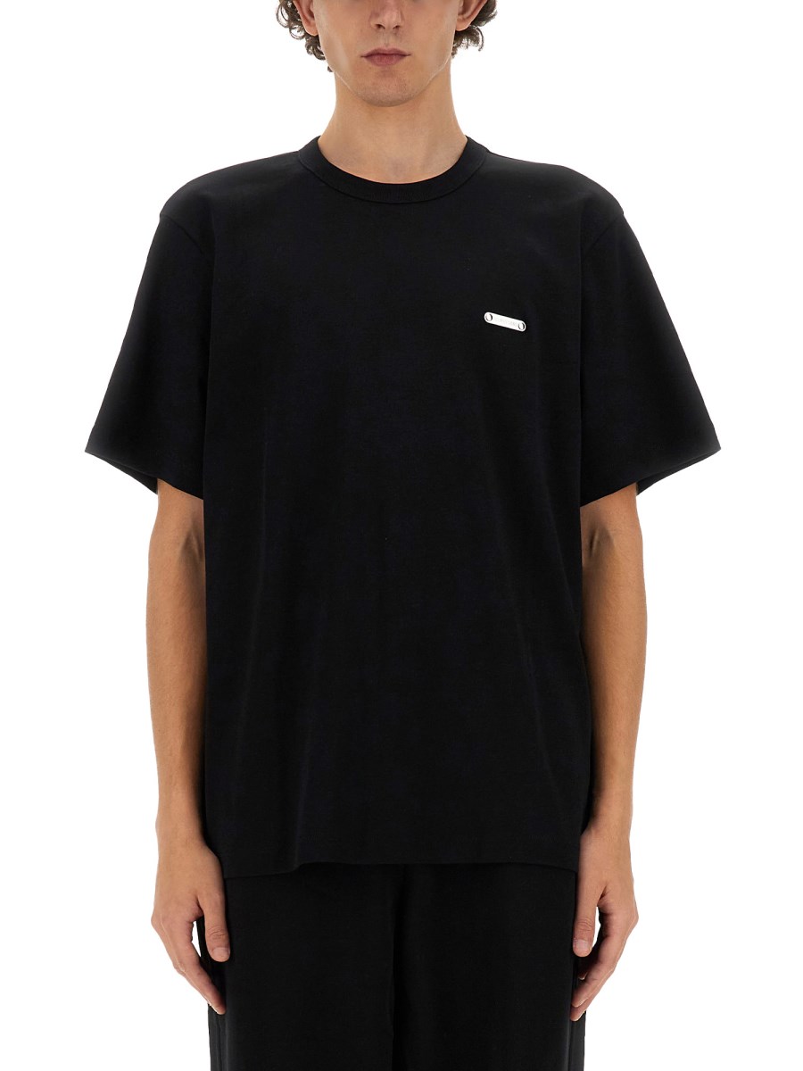 HELMUT LANG T-SHIRT METAL LOGO