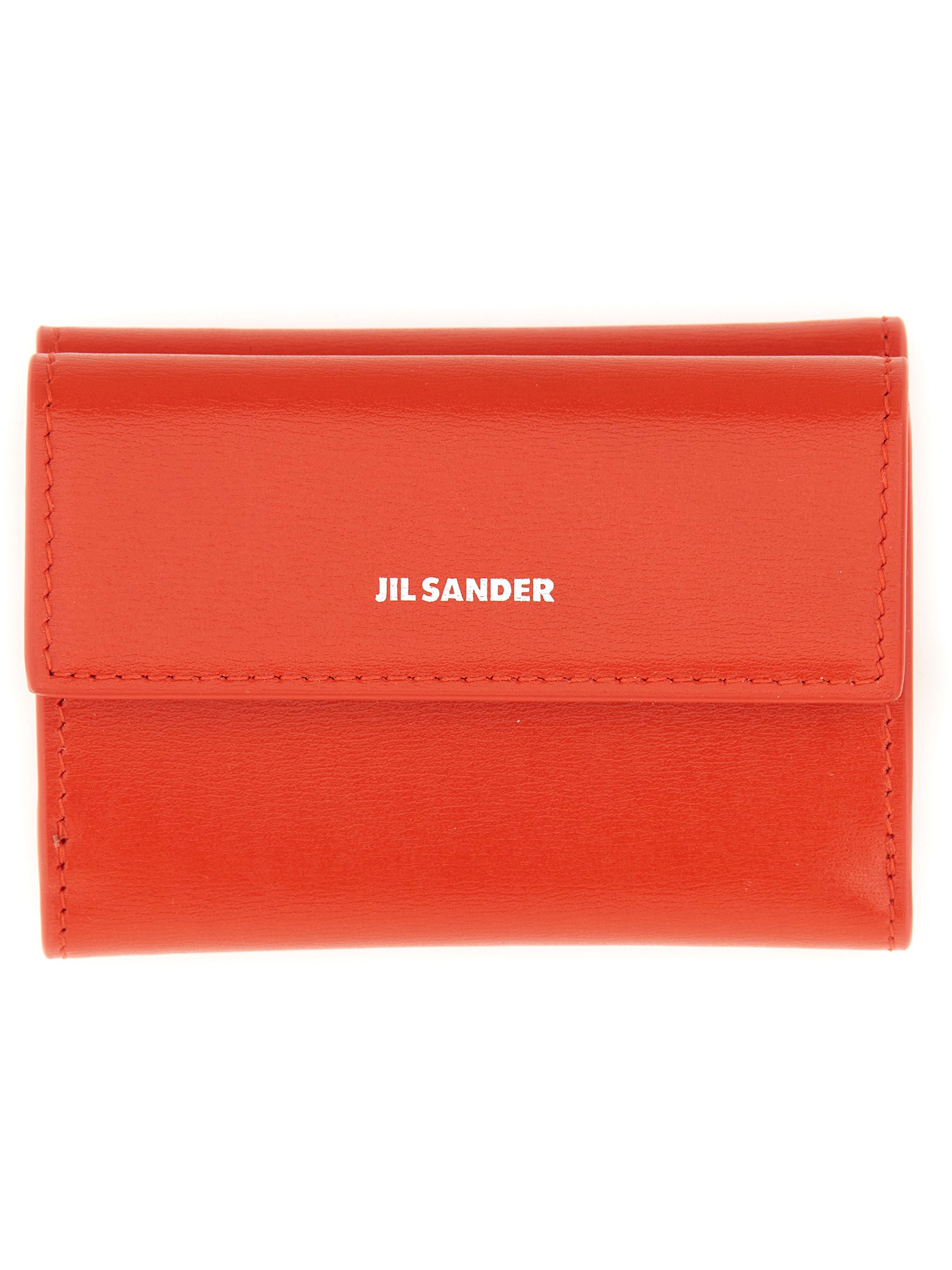 Shop Jil Sander Mini Wallet In Red