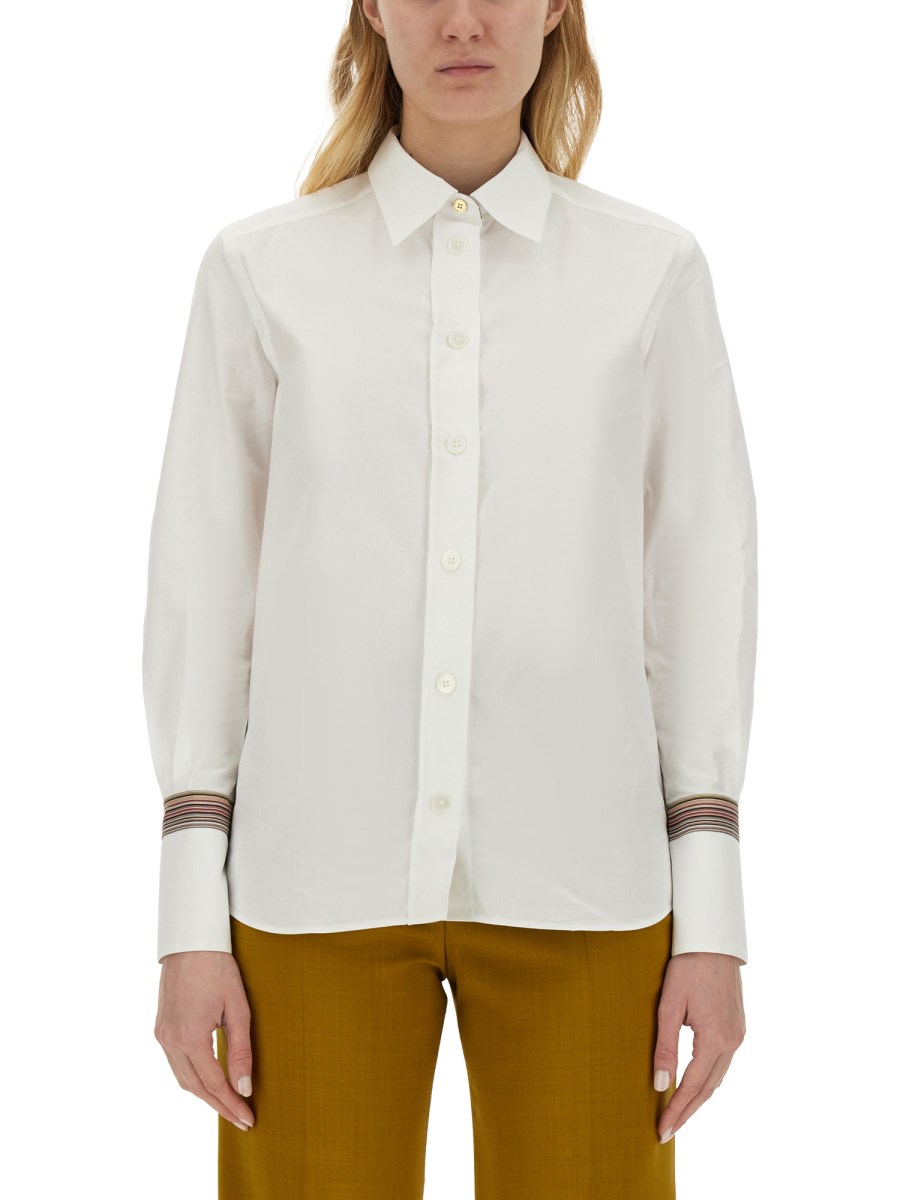 PAUL SMITH CAMICIA IN COTONE