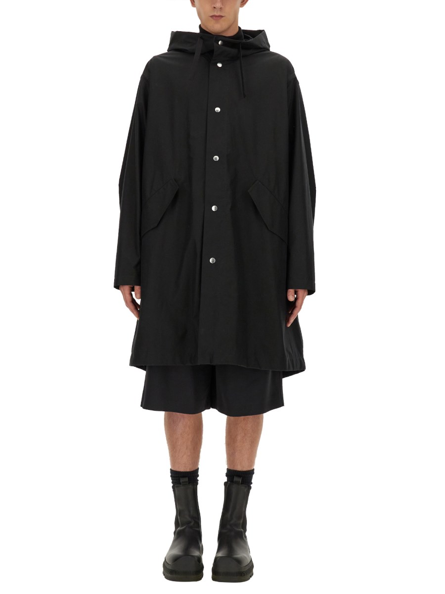 JIL SANDER PARKA CON LOGO