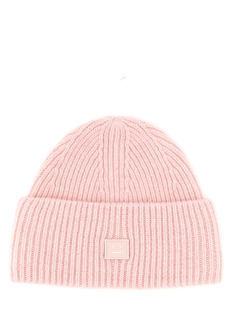 CAPPELLO BEANIE CON PATCH FACE