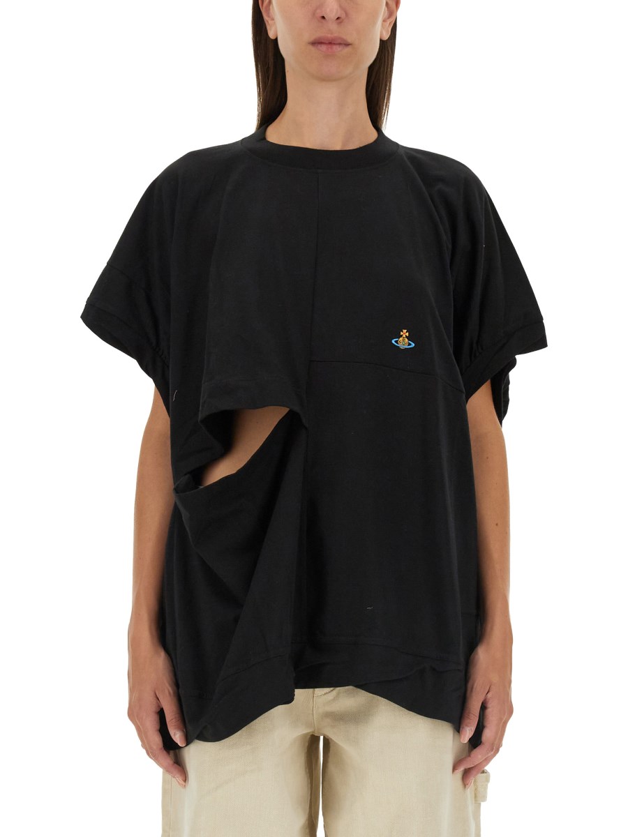 VIVIENNE WESTWOOD T-SHIRT IN COTONE