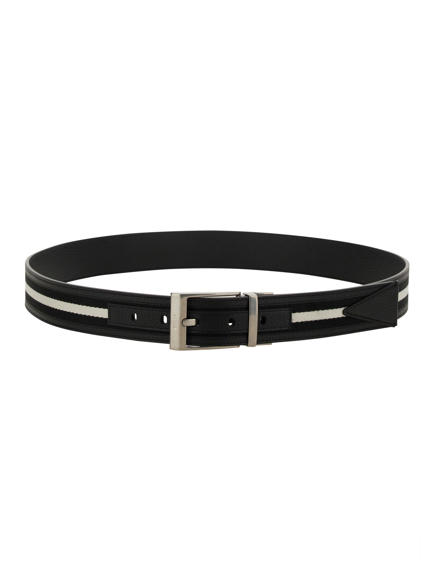 Shop Bally Shiffie Belt In Black