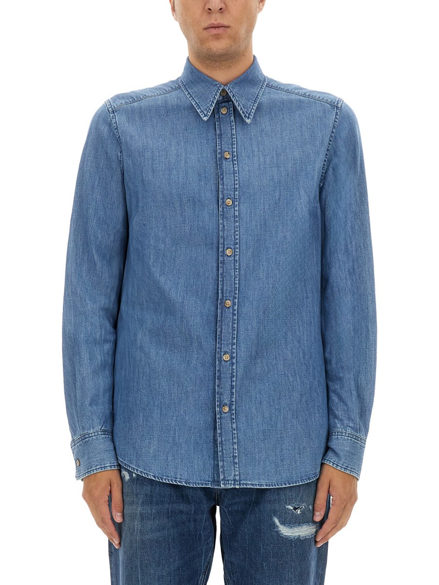 DOLCE & GABBANA CAMICIA IN COTONE