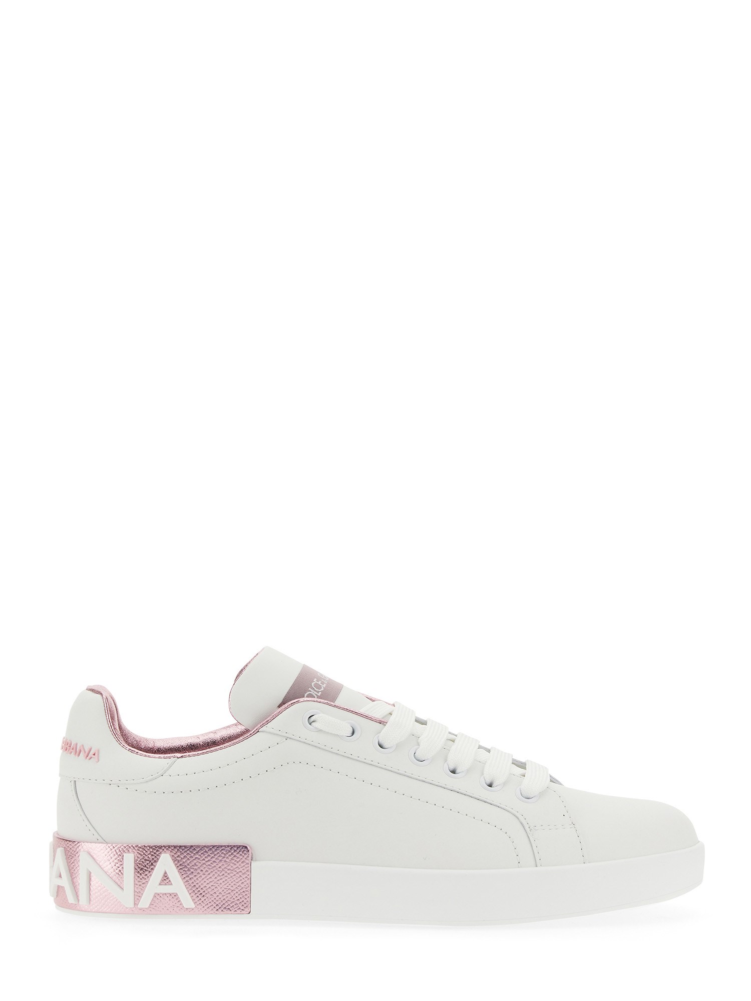 Shop Dolce & Gabbana Portofino Sneaker In White