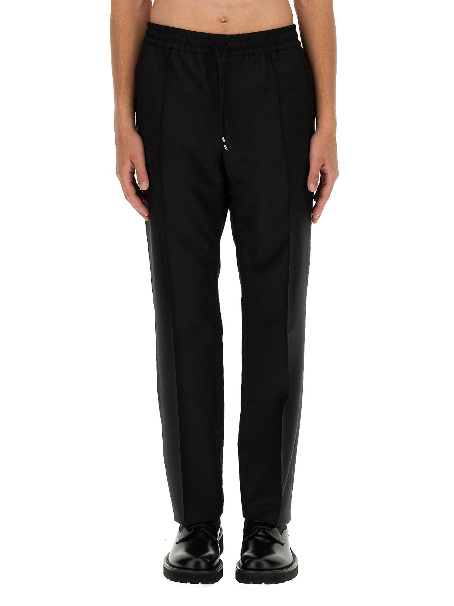 Shop Valentino Jogging Pants In Black