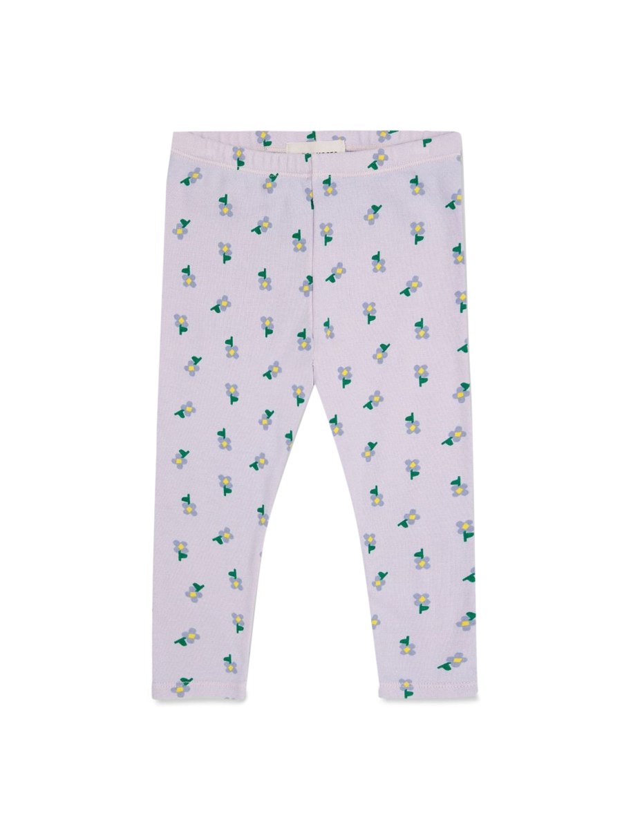 baby pansy flower all over leggings