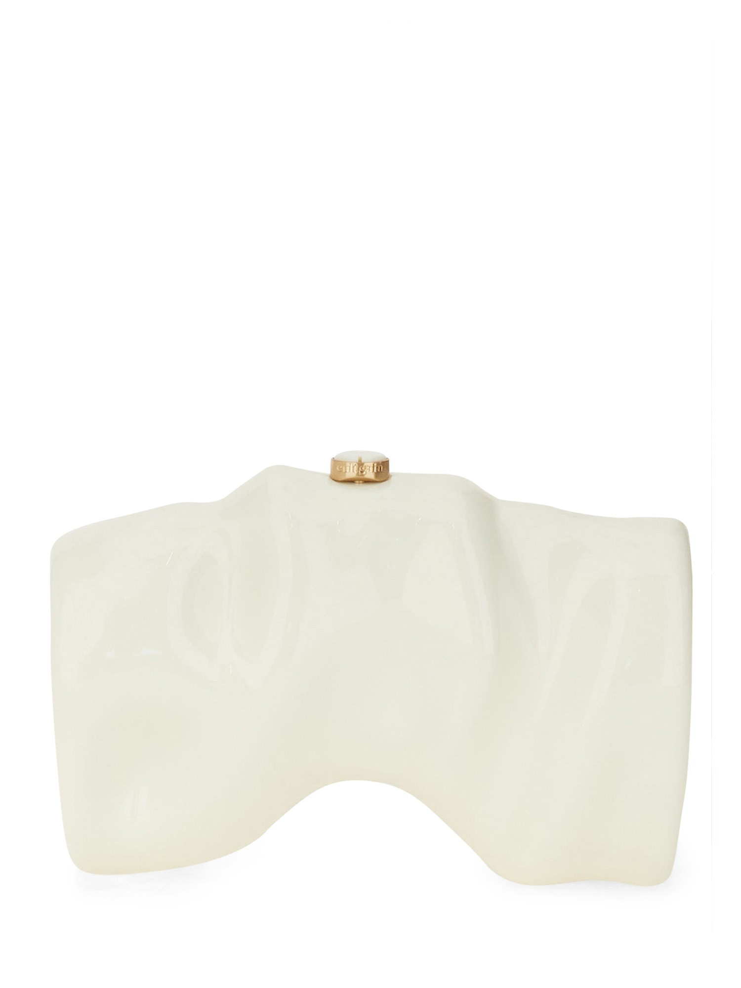 Shop Cult Gaia Clutch Scrunch In Ivory