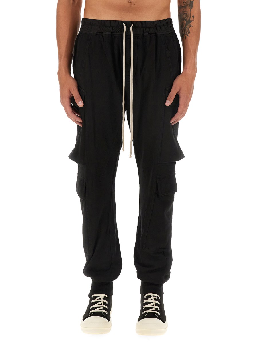 RICK OWENS DRKSHDW PANTALONE MASTODON IN DENIM