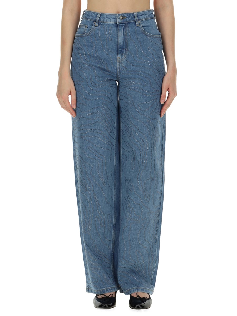 ROTATE BIRGER CHRISTENSEN JEANS STRAIGHT LEG