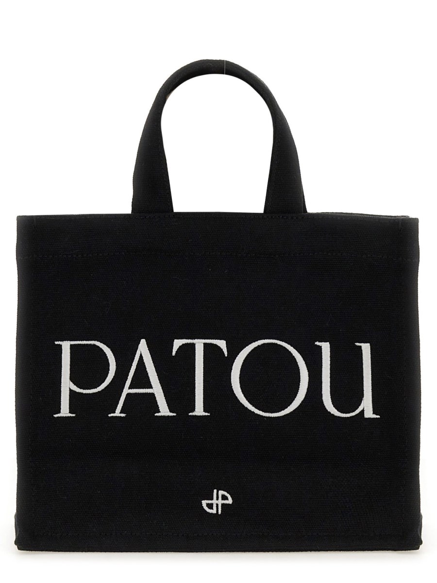 PATOU BORSA TOTE "PATOU" SMALL IN TELA