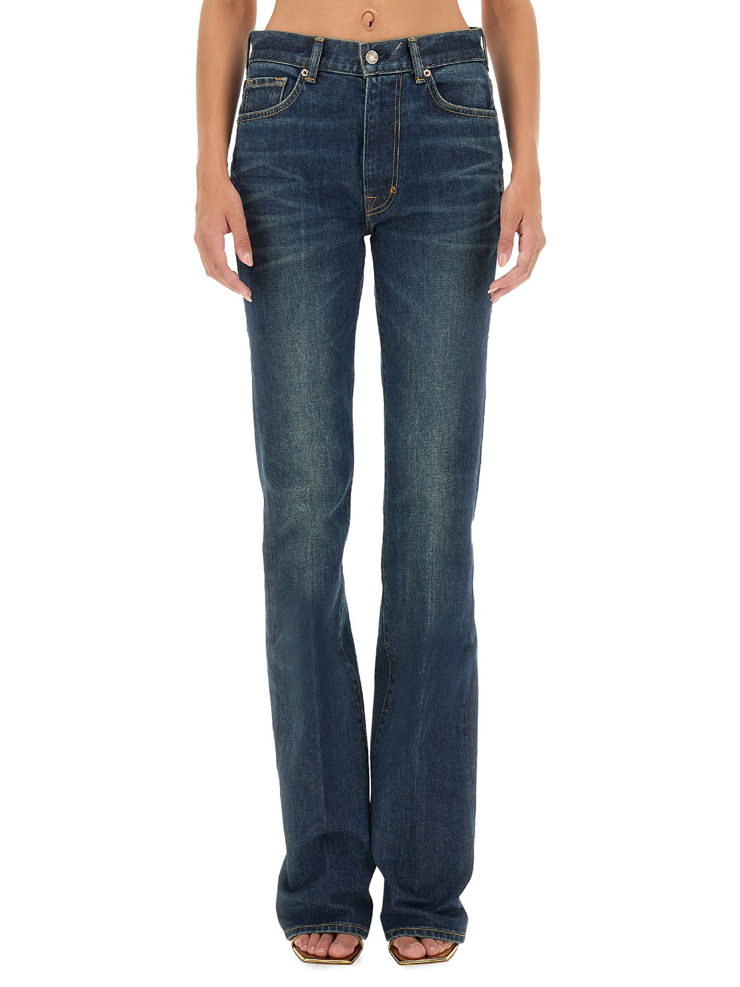 Shop Tom Ford Falre Fit Jeans In Denim