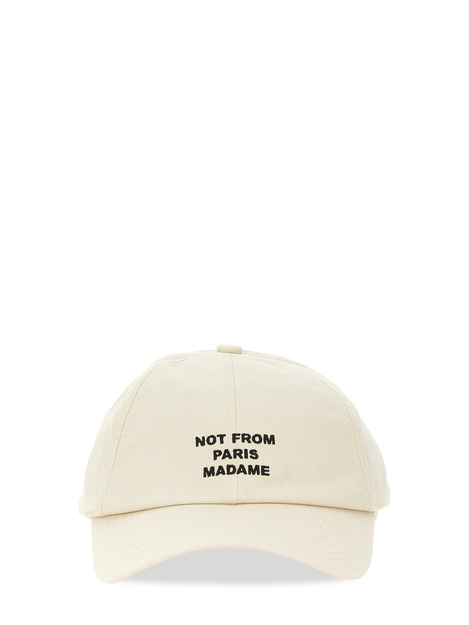 Shop Drôle De Monsieur Baseball Cap In Beige