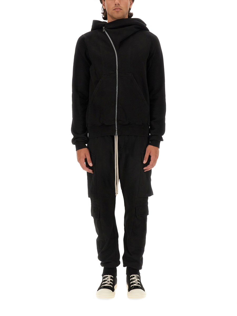 RICK OWENS DRKSHDW FELPA MOUNTAIN IN COTONE