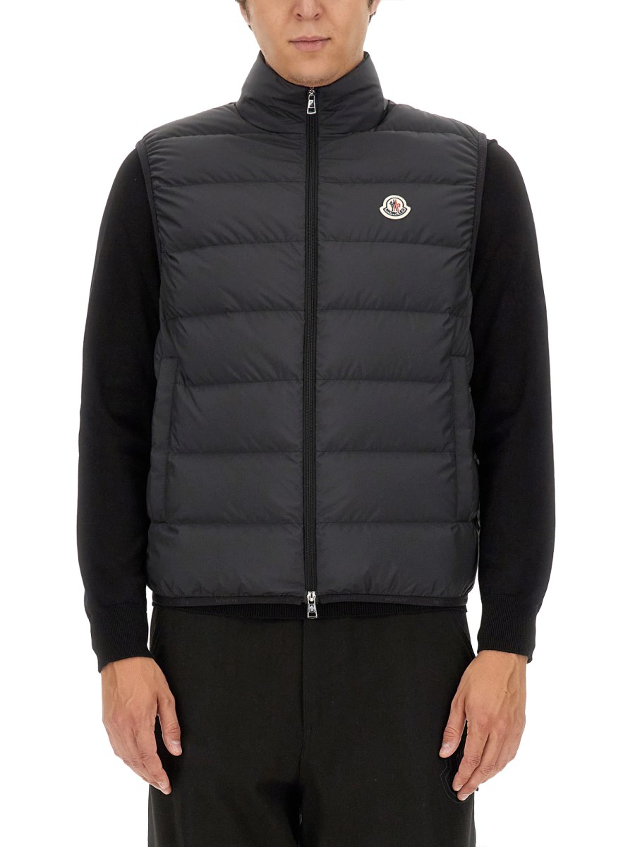 MONCLER GILET IMBOTTITO IN PIUMA CONTRIN