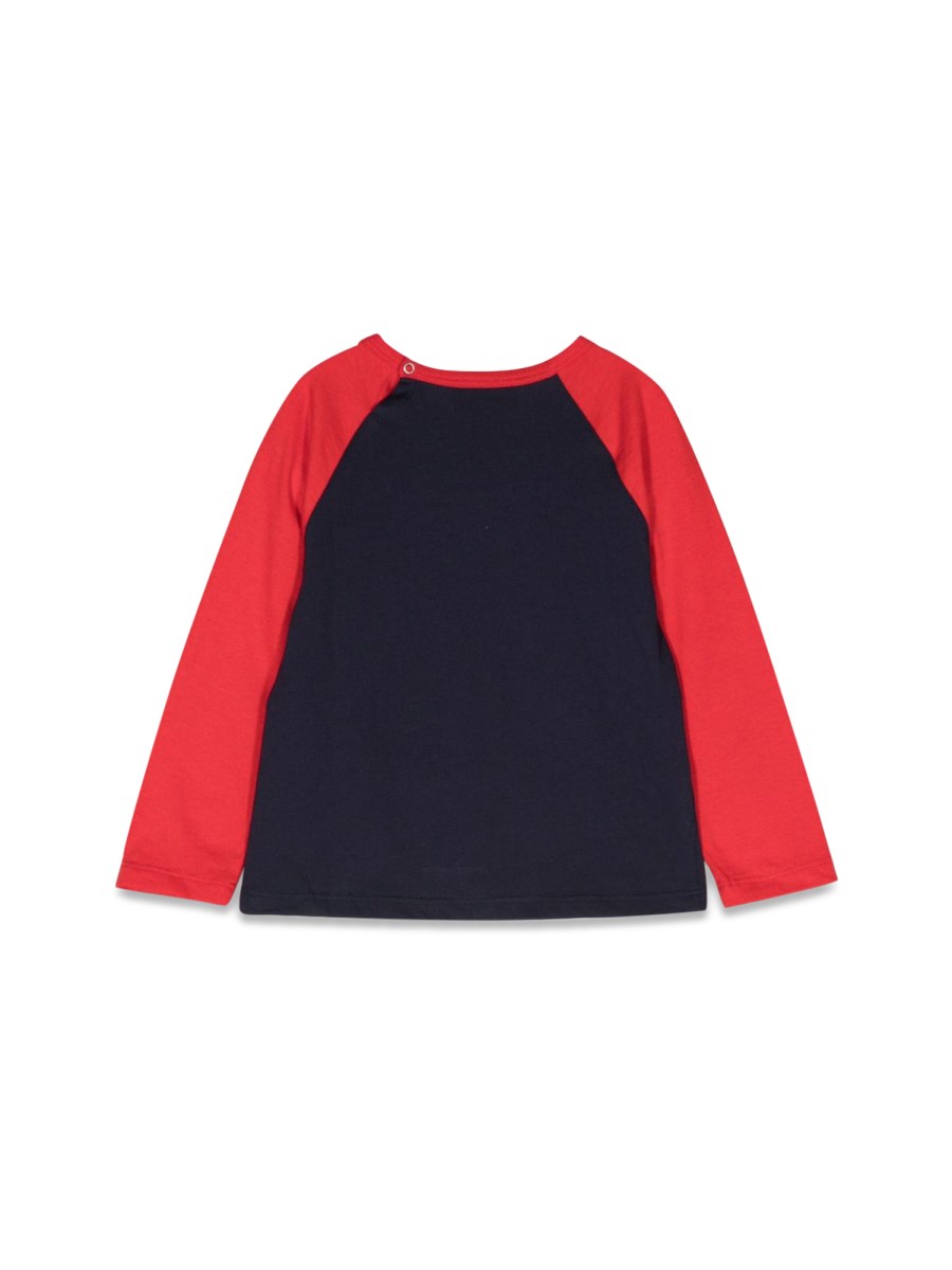 b s/s t-shirt/ dark night sky/ red/m