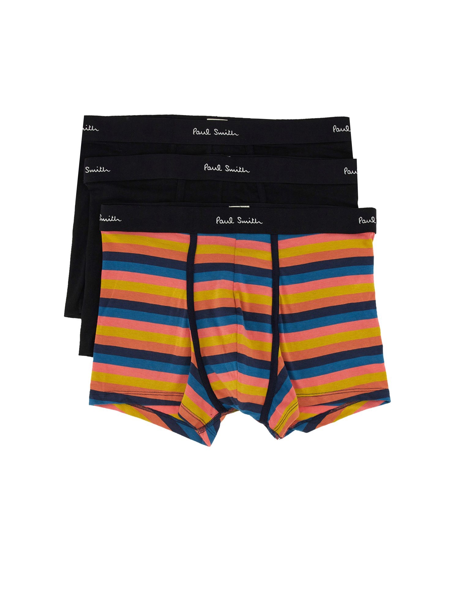 Shop Paul Smith Pack Of Three Bozer In Multicolour