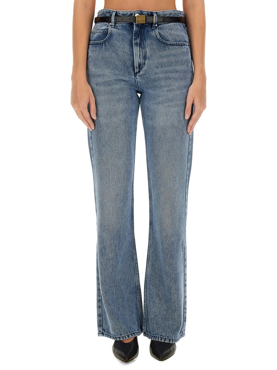 ISABEL MARANT JEANS "BELVIRA" IN DENIM