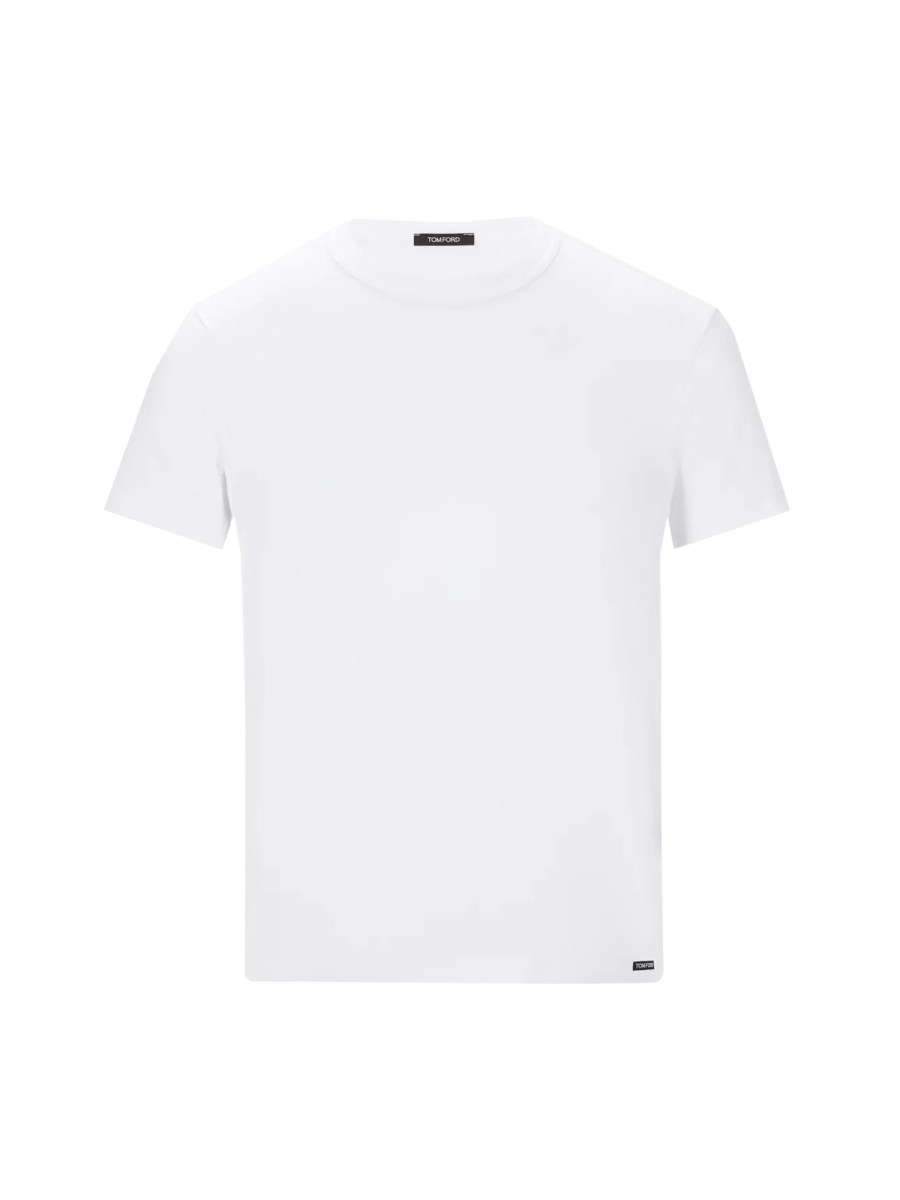 TOM FORD T-SHIRT IN COTONE STRETCH