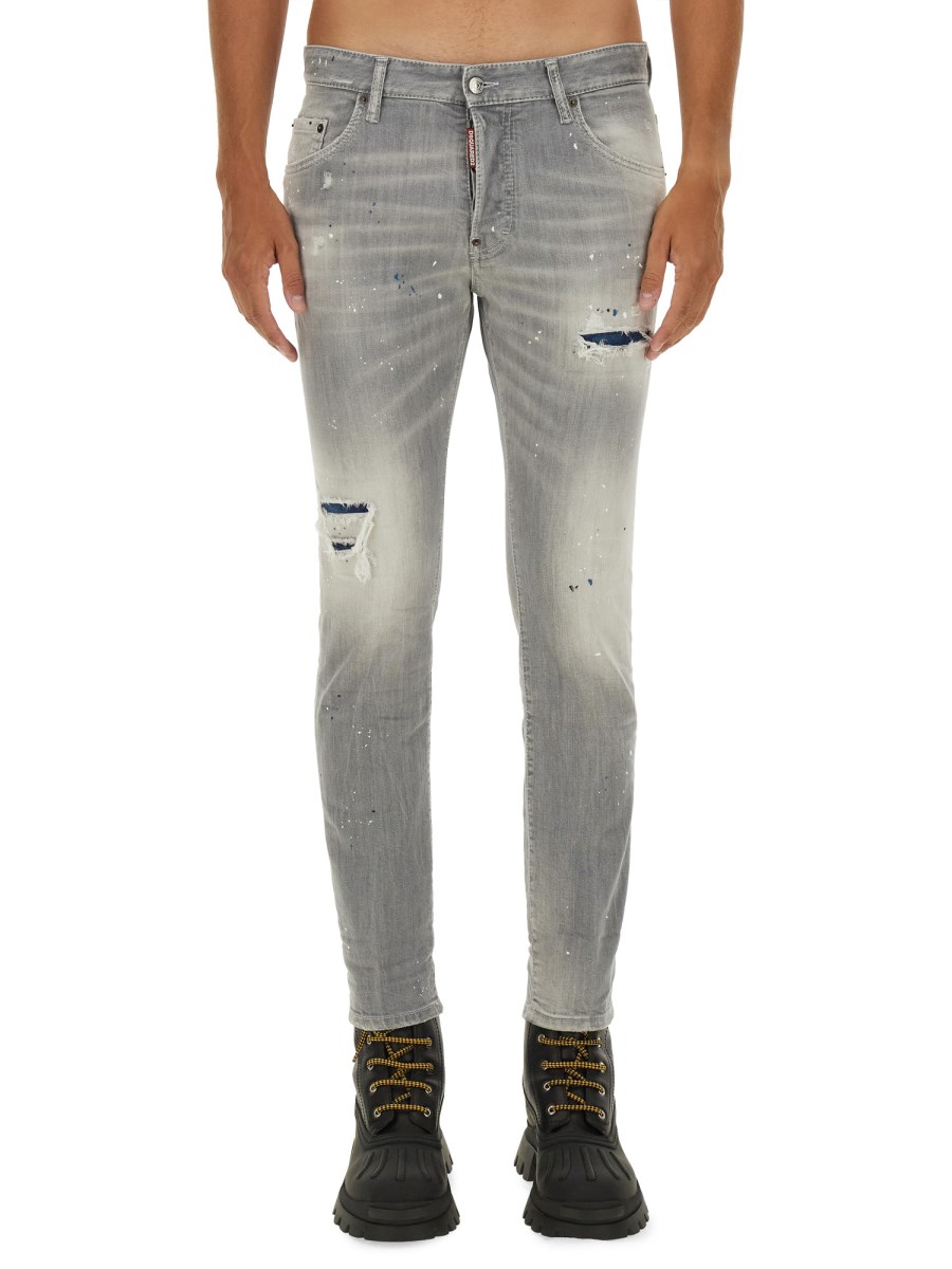 DSQUARED JEANS SKATER IN DENIM