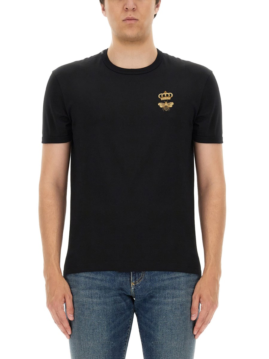 DOLCE & GABBANA T-SHIRT IN COTONE