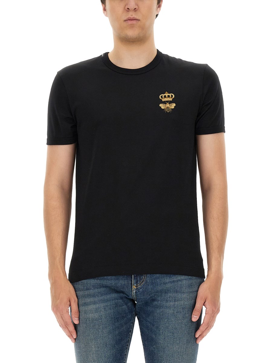 DOLCE & GABBANA T-SHIRT IN COTONE