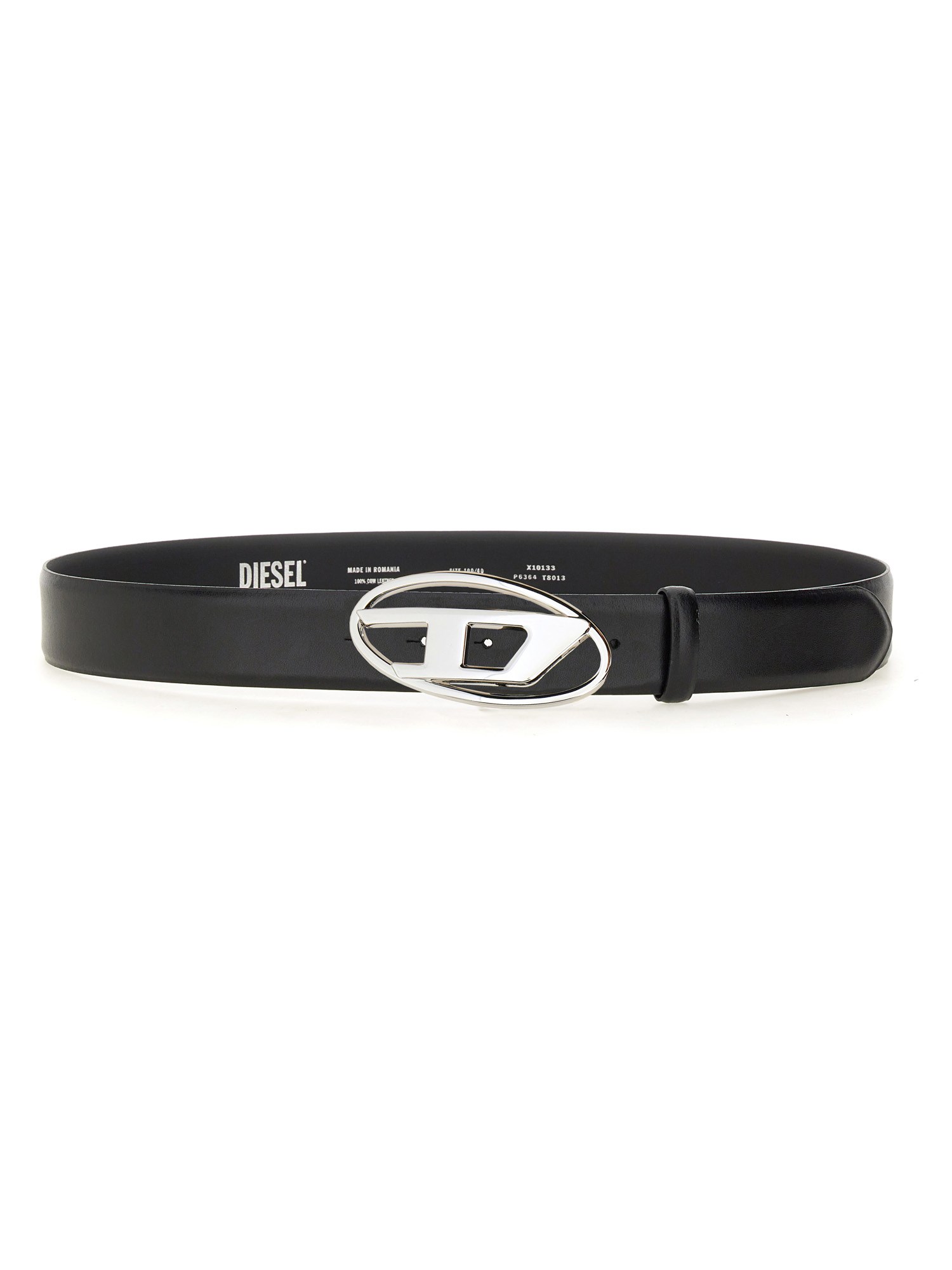 Shop Diesel B-1dr Belt In Black