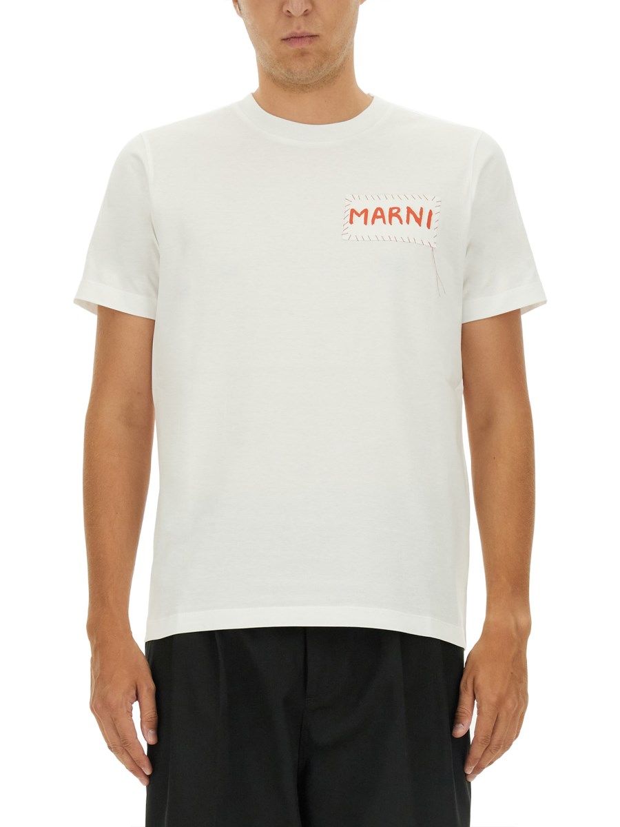 MARNI T-SHIRT CON LOGO