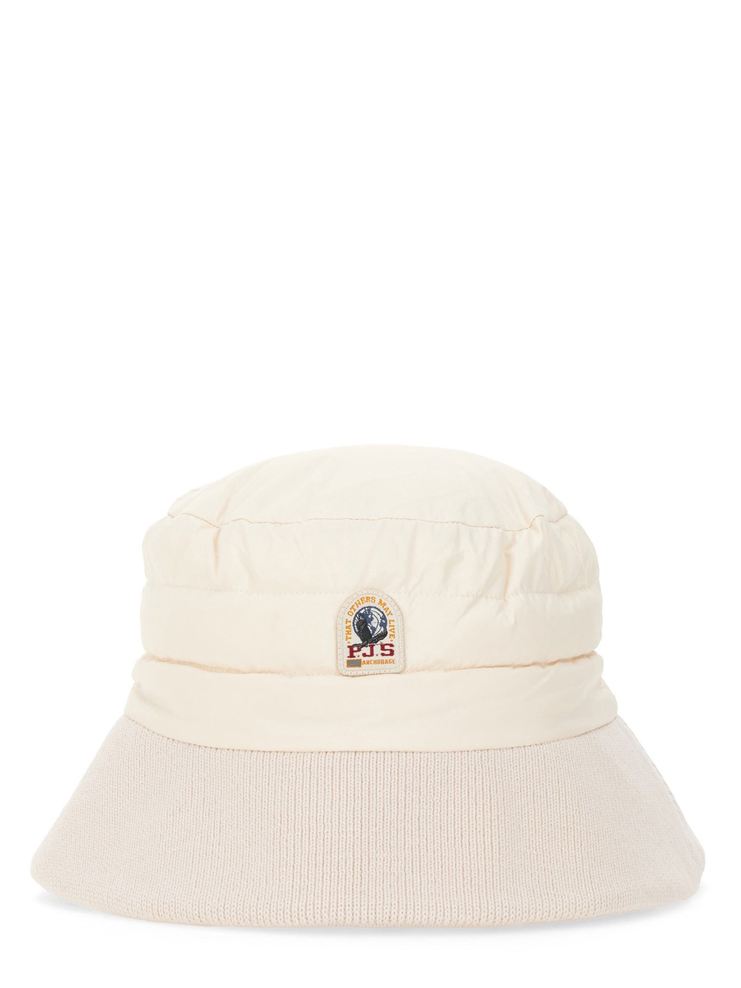 PARAJUMPERS BUCKET HAT WITH LOGO 