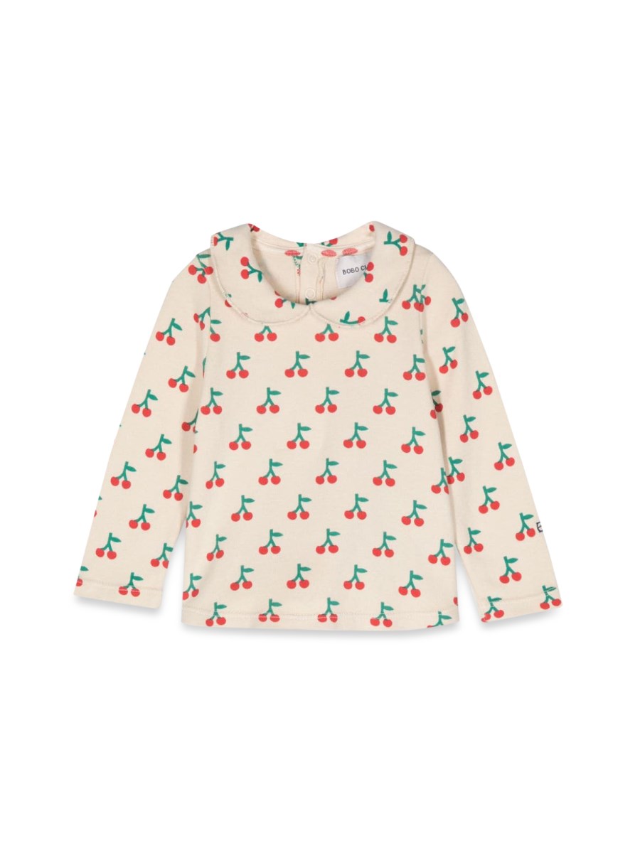 baby cherry all over collar t-shirt