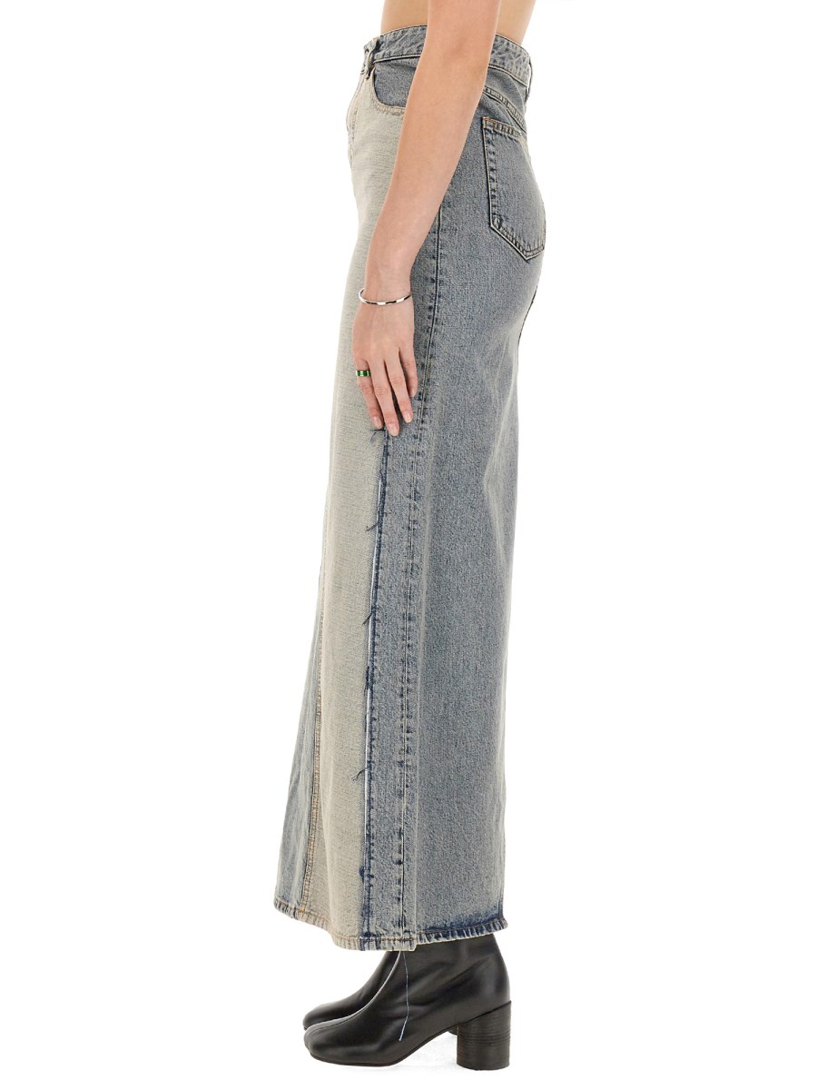 MM6 MAISON MARGIELA - LONG DENIM SKIRT - Eleonora Bonucci