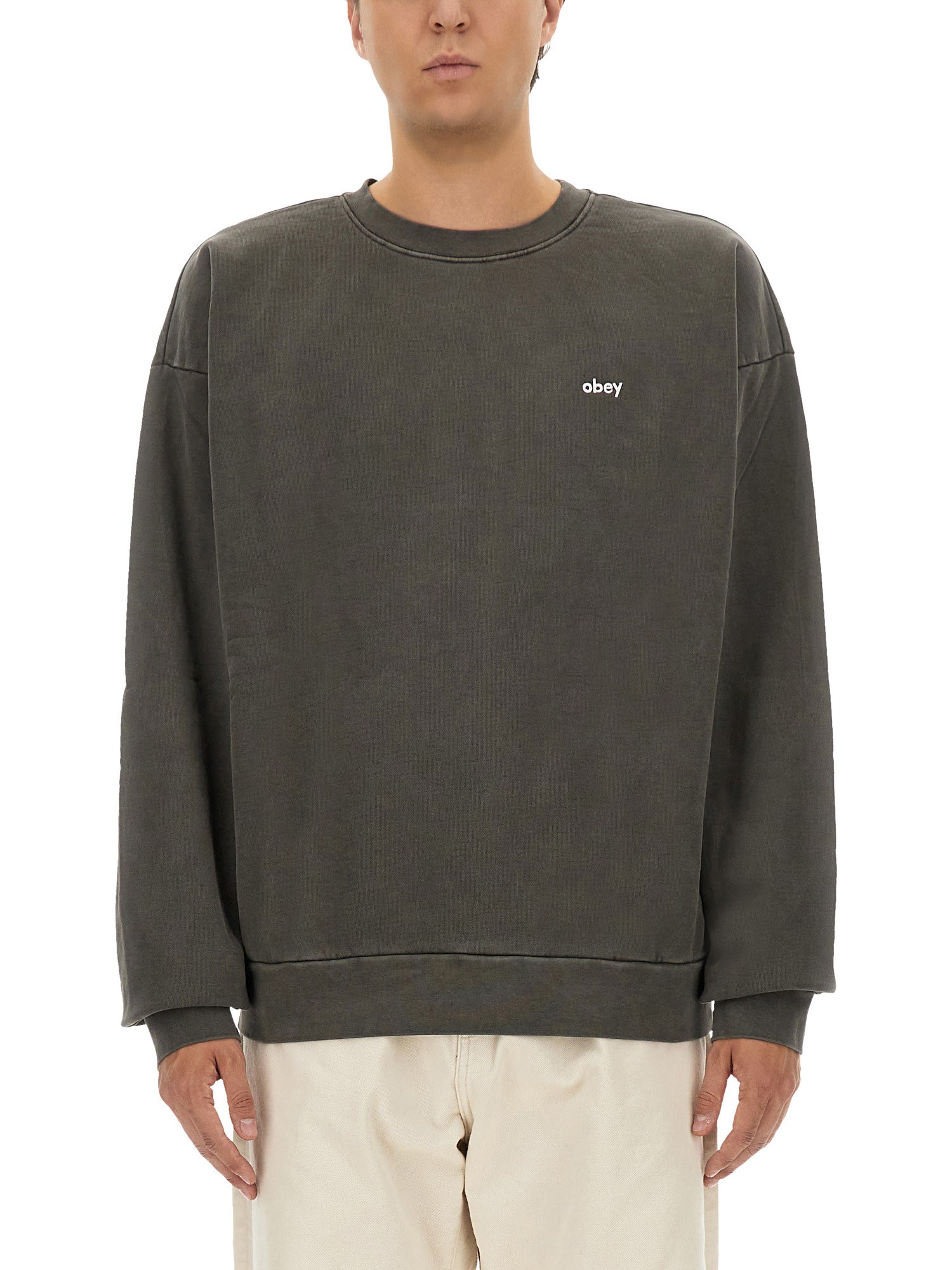 Obey Sweatshirt In Black