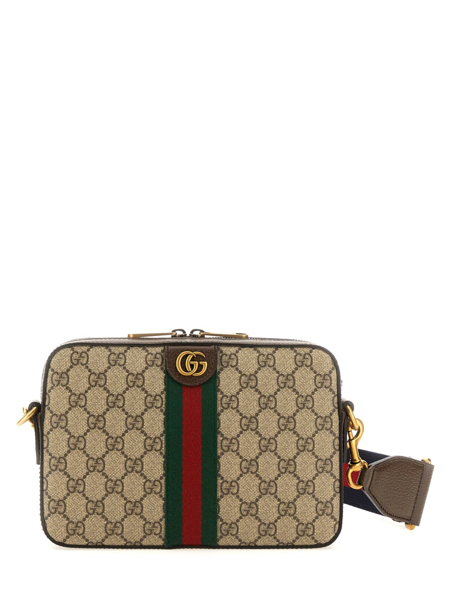 GUCCI BORSA A SPALLA "OPHIDIA" IN TESSUTO GG SUPREME