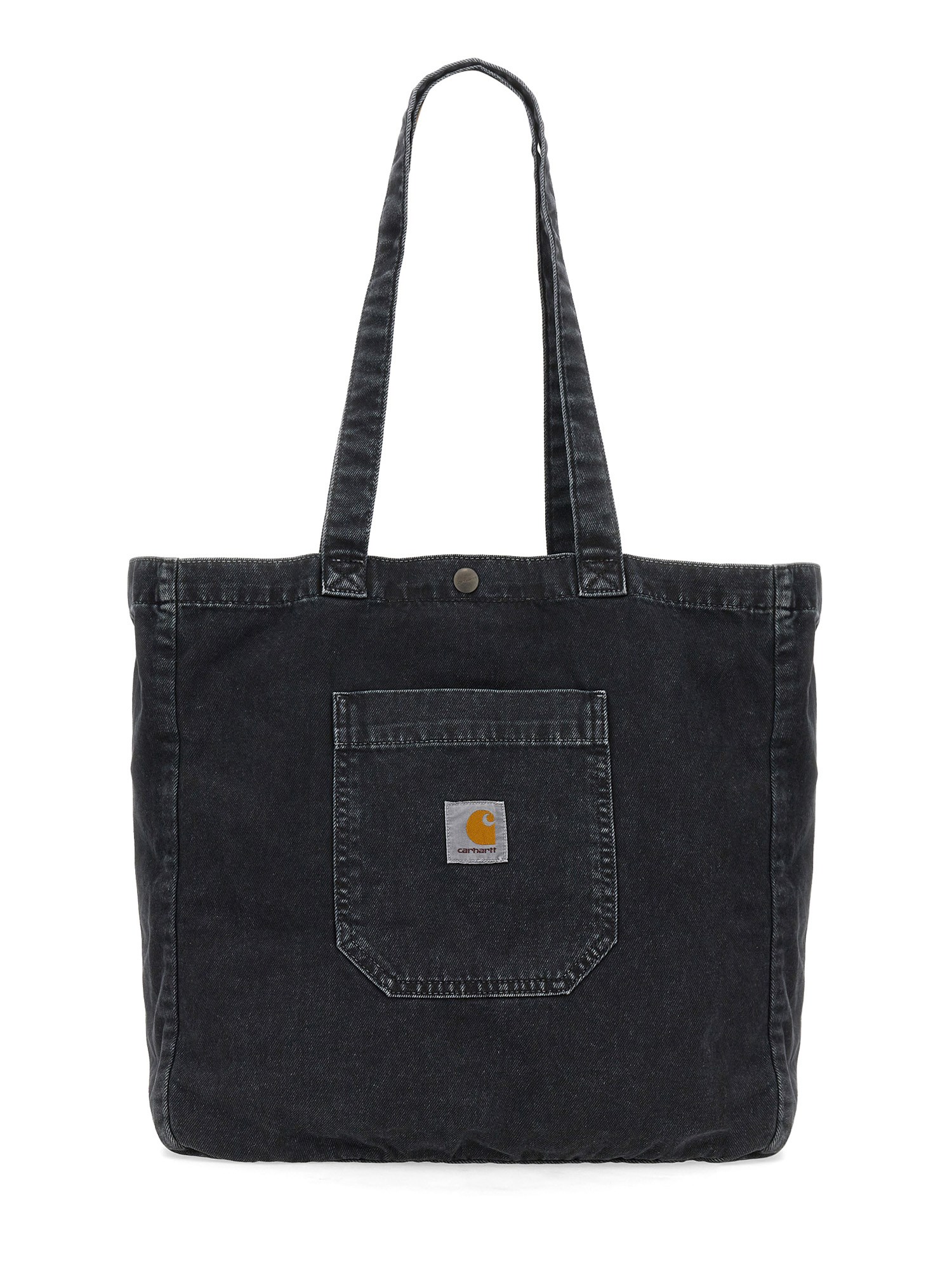Shop Carhartt "garrison" Tote Bag In Black
