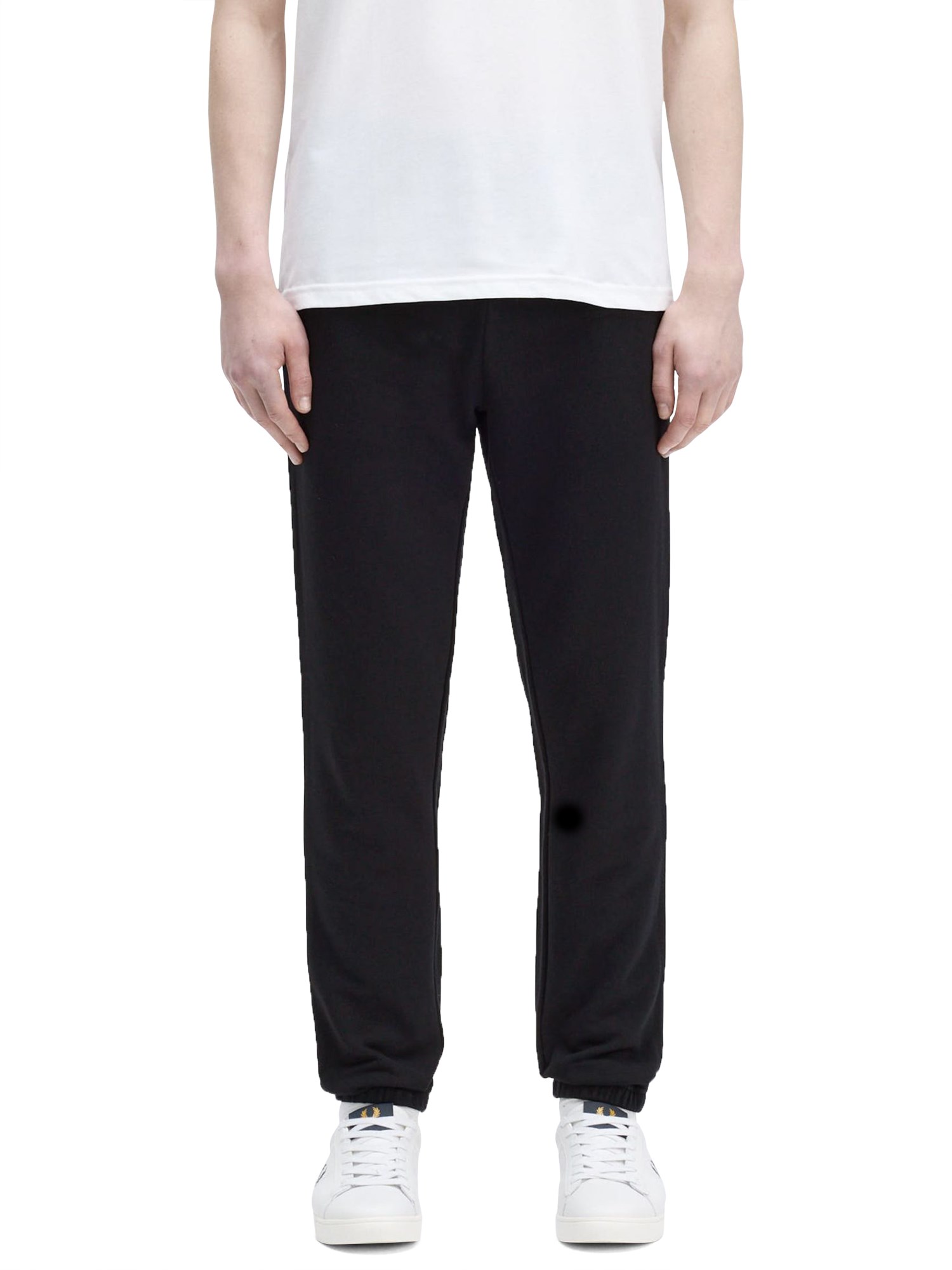 Shop Fred Perry Jogging Pants In Black