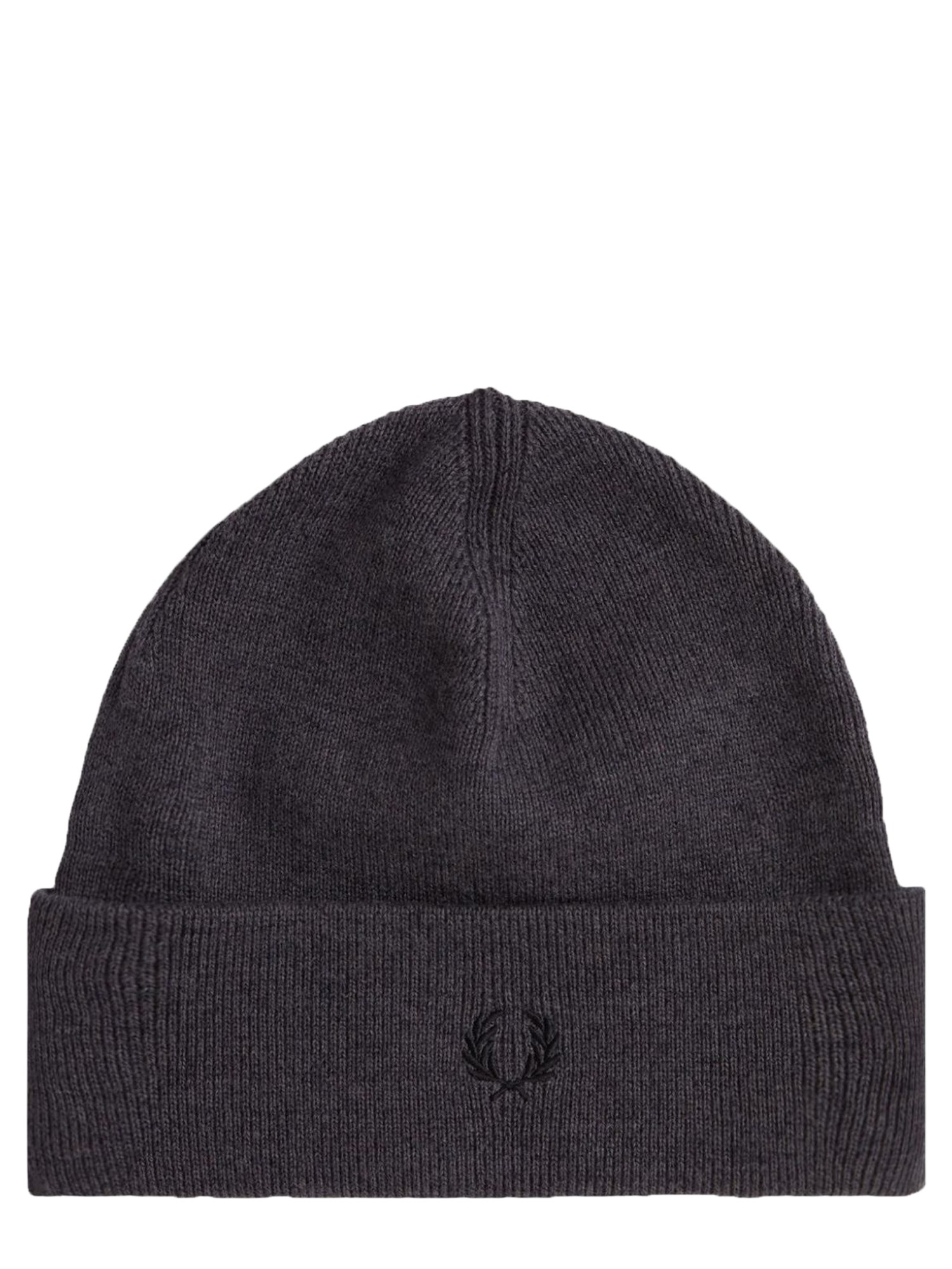 Shop Fred Perry Beanie Hat With Logo In Black