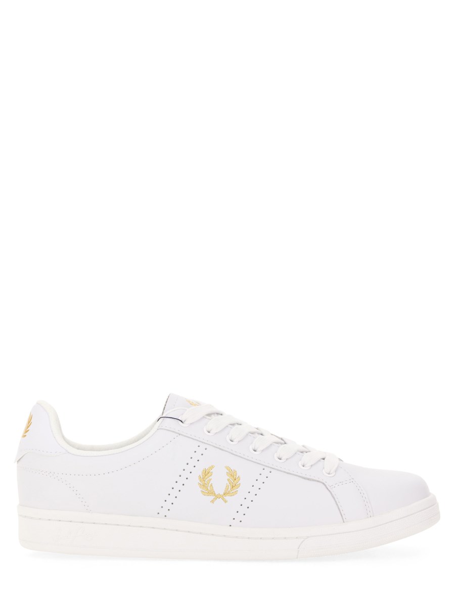 FRED PERRY SNEAKER IN PELLE