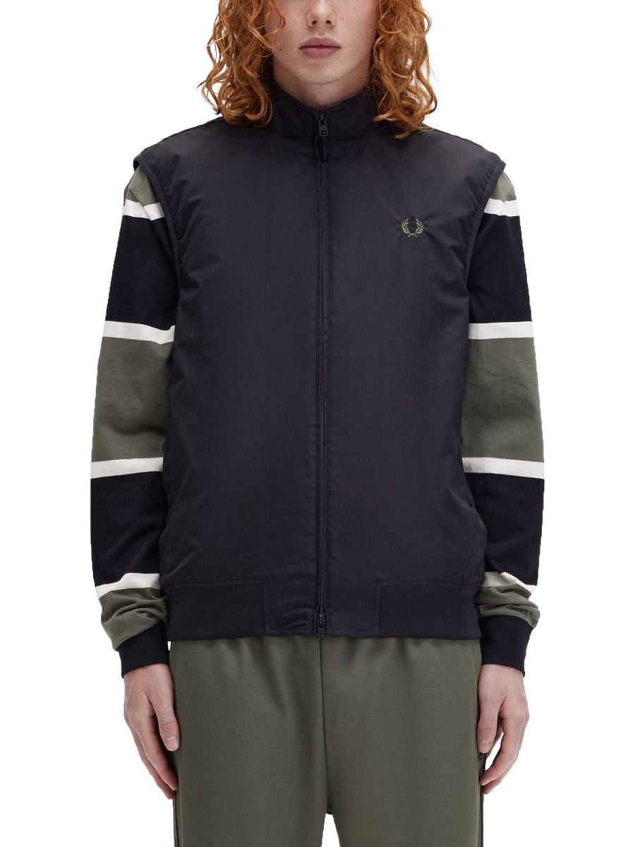 FRED PERRY GILET CON LOGO