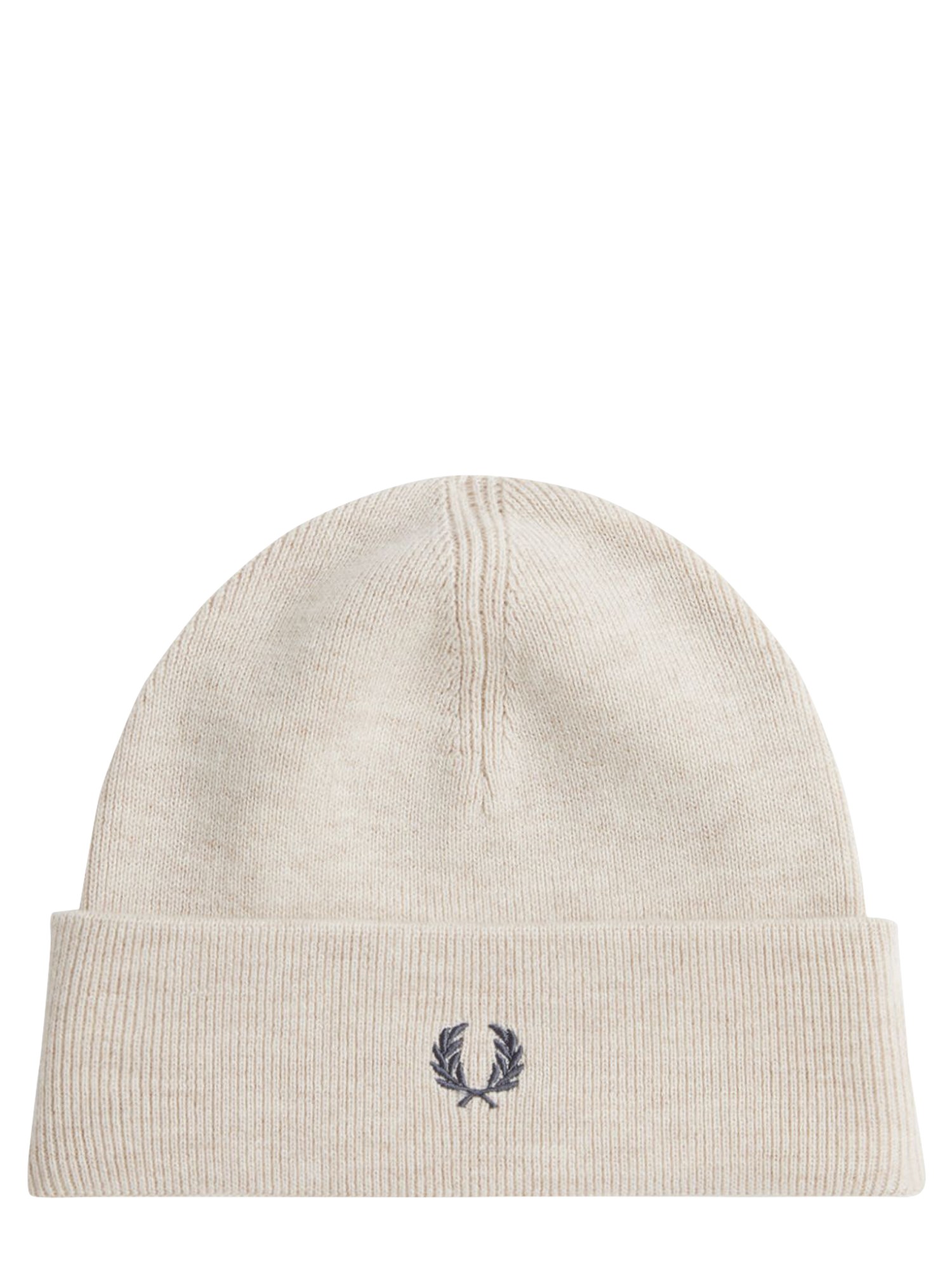 Shop Fred Perry Beanie Hat With Logo In Black