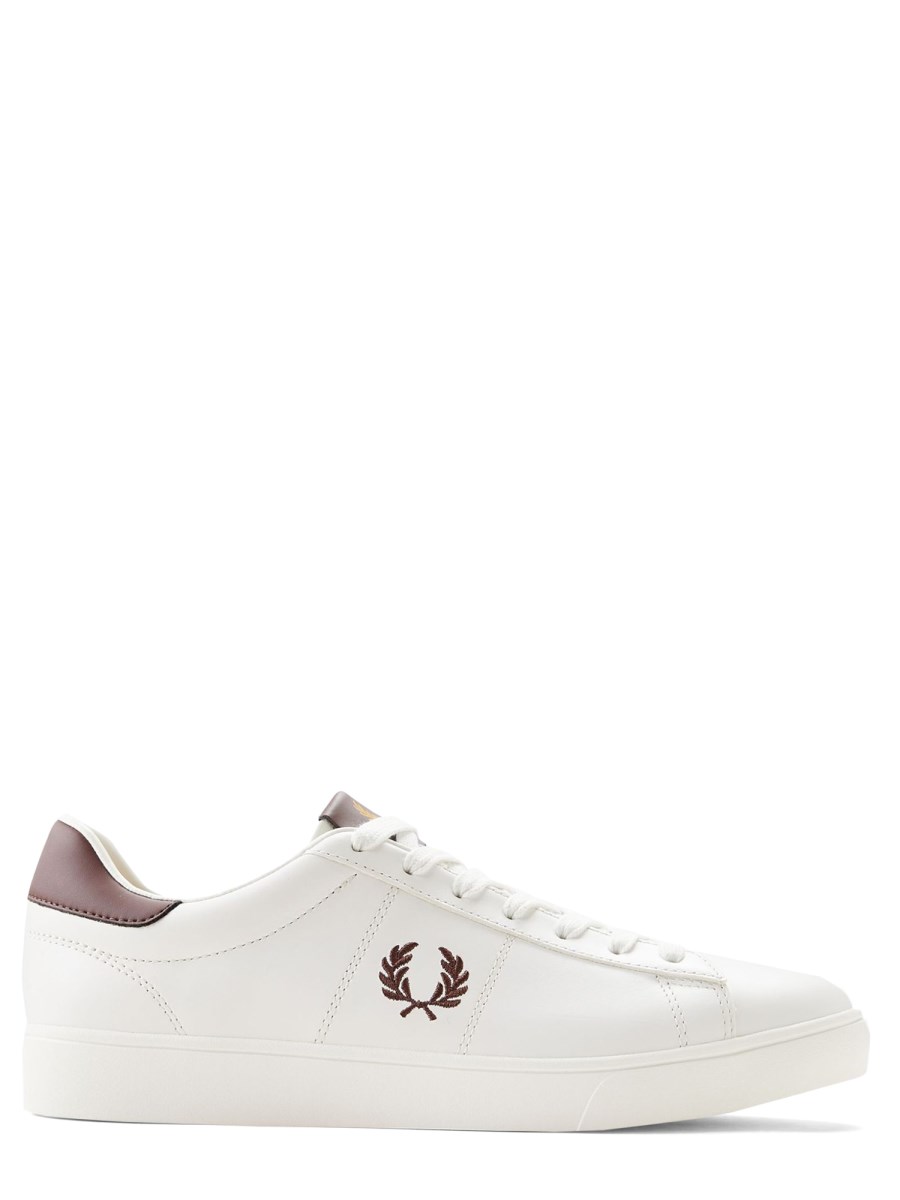 FRED PERRY SNEAKER SPENCER IN PELLE