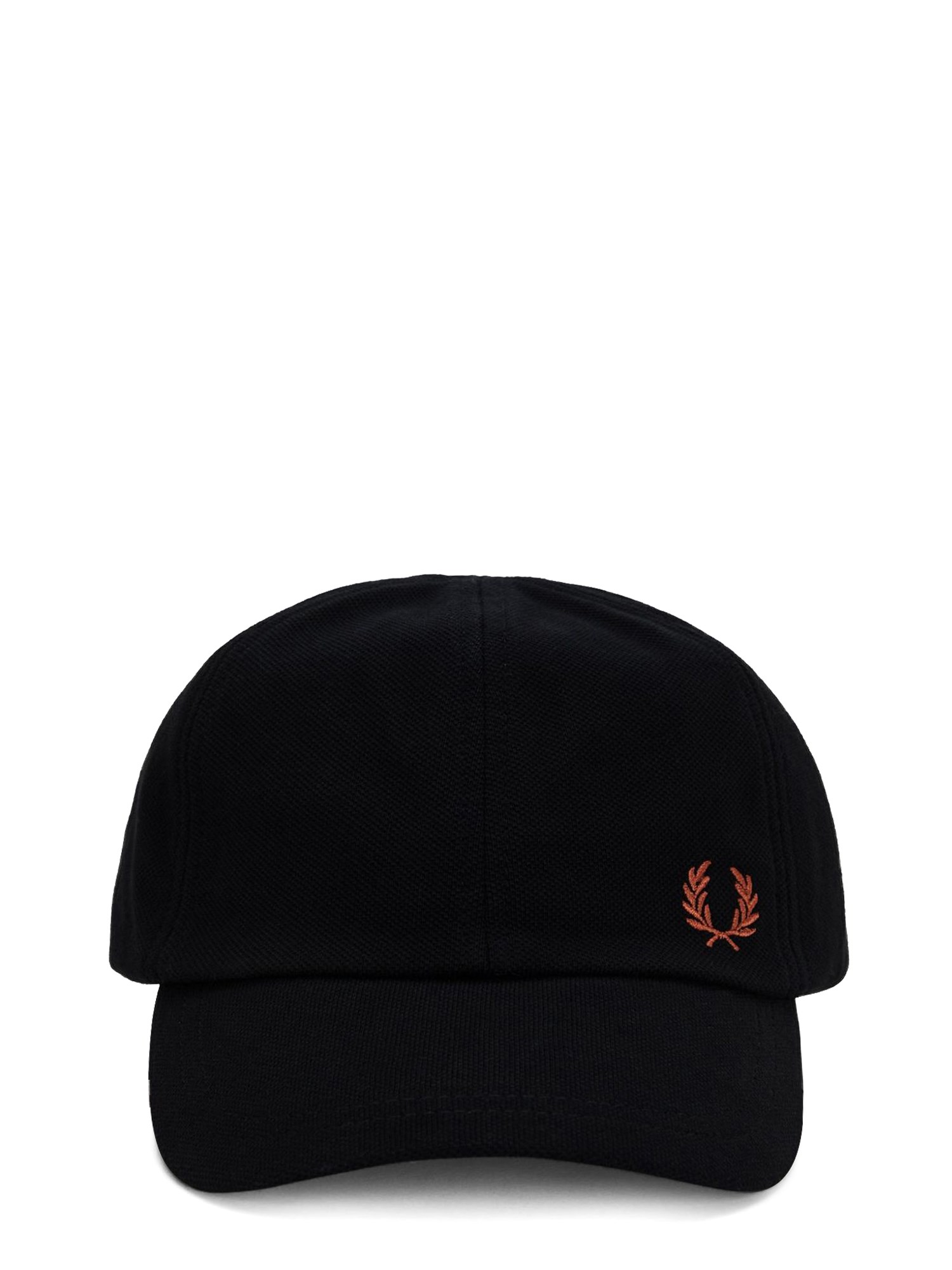 Shop Fred Perry Baseball Hat With Logo In Black