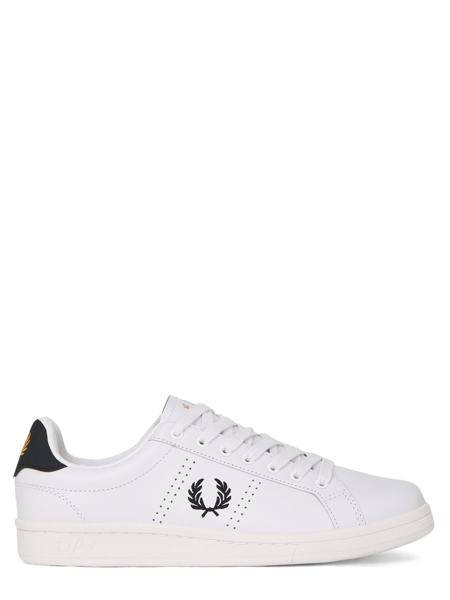 FRED PERRY SNEAKER IN PELLE